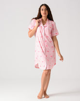 Classic Striped & Printed Pyjamoda Nightshirt